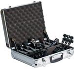 Audix DP7 Seven Microphone Drum Package With Case And Clamps Front View